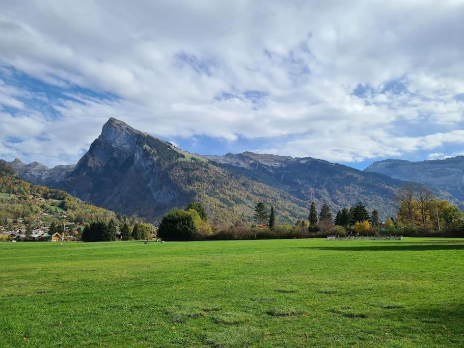 Appartement Le D12 Samoëns Extérieur photo
